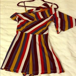 Striped Romper